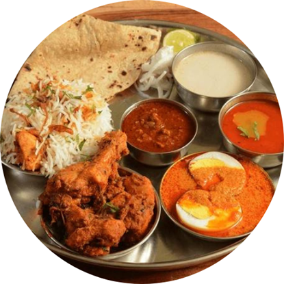 Picture of Chicken Thali