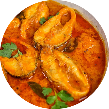 Picture of Rohu Fish Curry