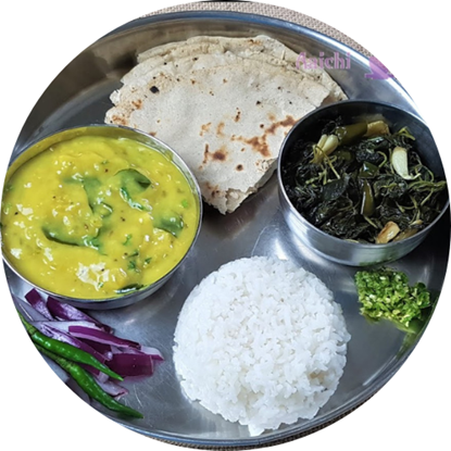 Picture of Pithla Bhakri Thali