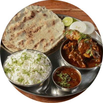 Picture of Chicken Thali