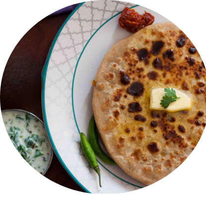 Picture of Aloo Paratha Meal | serves 1 |