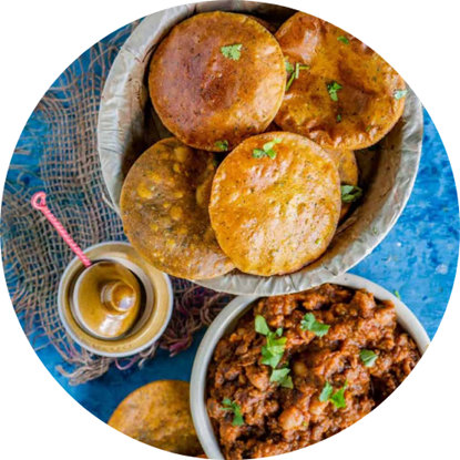 Picture of Puri Bhaji Meal