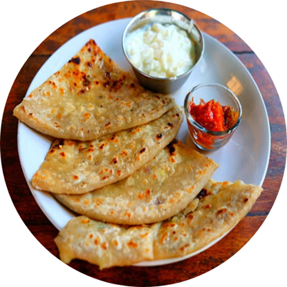 Picture of Aloo Paratha Meal