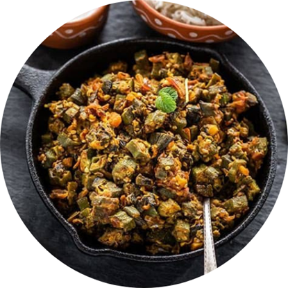 Picture of Bhindi Masala Meal