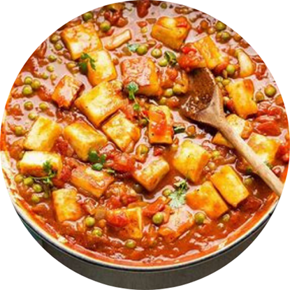 Picture of Matar Paneer Dry Meal