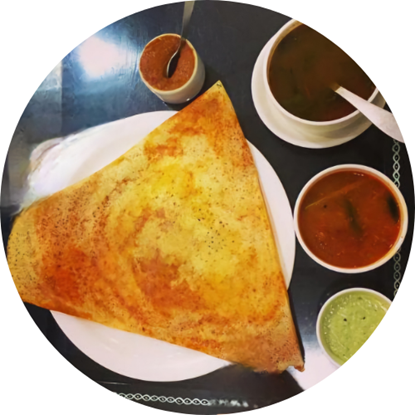 Picture of Jain Masala Dosa