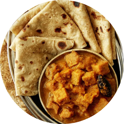 Picture of Chapati Bhaji