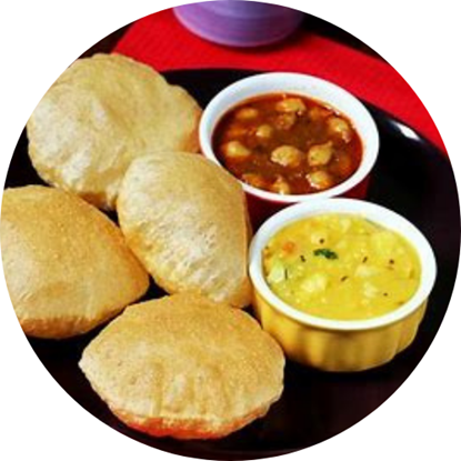 Picture of Poori Bhaji