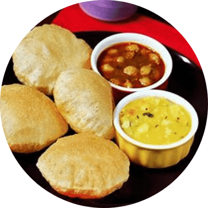 Picture of Puri Bhaji