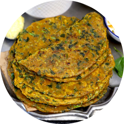 Picture of Methi paratha