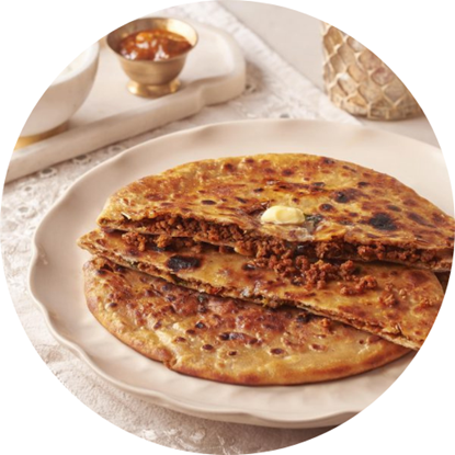 Picture of Chicken Keema Paratha