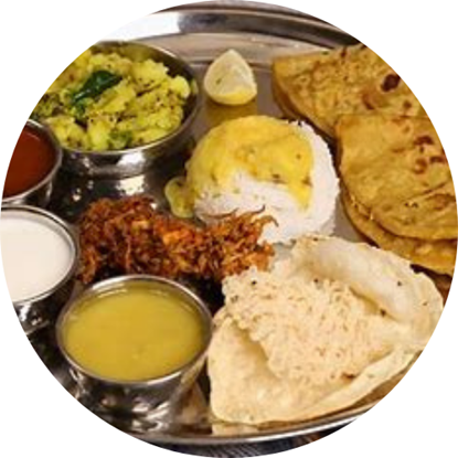 Picture of Puran Poli Thali