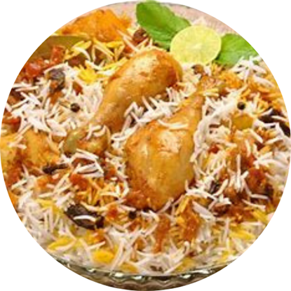 Picture of Hydrabadi Chicken  Polao