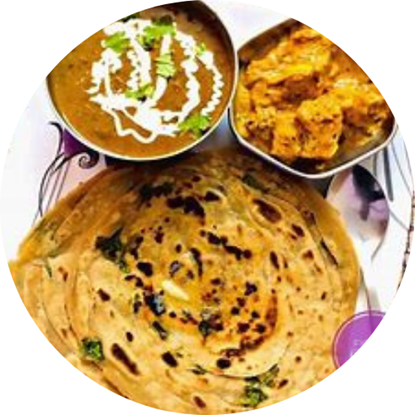 Picture of Kadai Paneer Thali