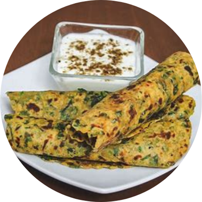 Picture of Methi Paratha