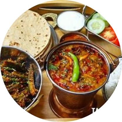 Picture of Bharwa Bhindi Thali