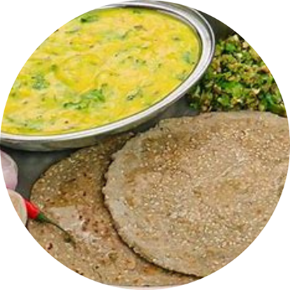 Picture of Pitla Bhakri Meal