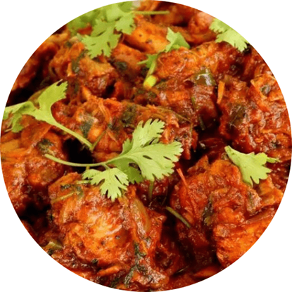 Picture of Chicken Kadhai Masala Meal