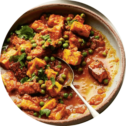 Picture of Matar Paneer Meal