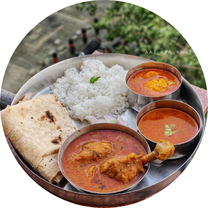 Picture of Chicken Thali