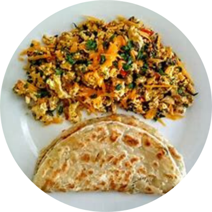 Picture of Egg Bhurji  Meal